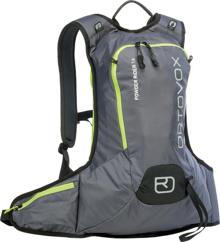 Powder Rider 16 Pack Black Anthracite