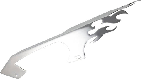 Chain Guard Kaw Flames Polished