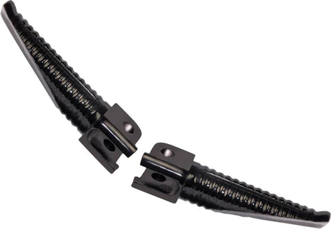 Footpegs Blk Hon