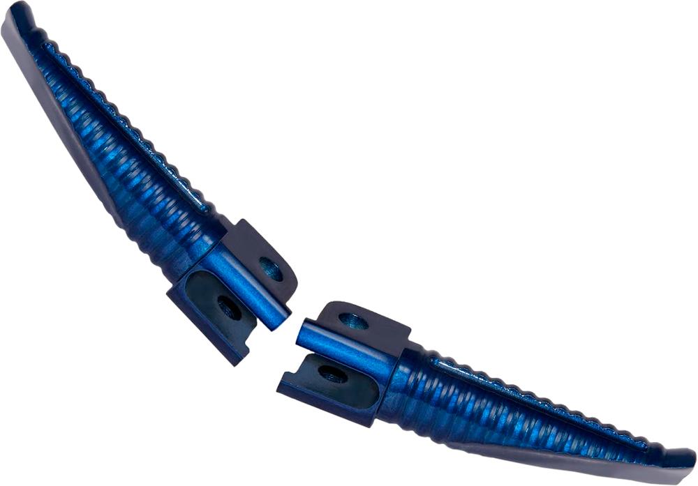 Footpegs Blu Hon