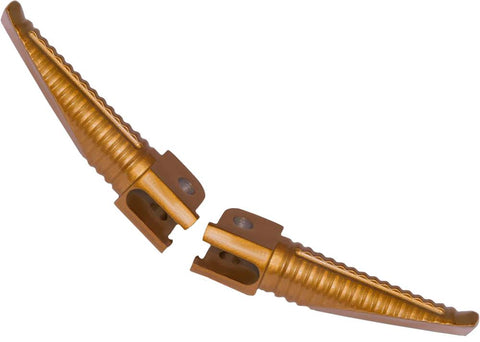 Billet Aluminum Footpegs (gold Anodized)