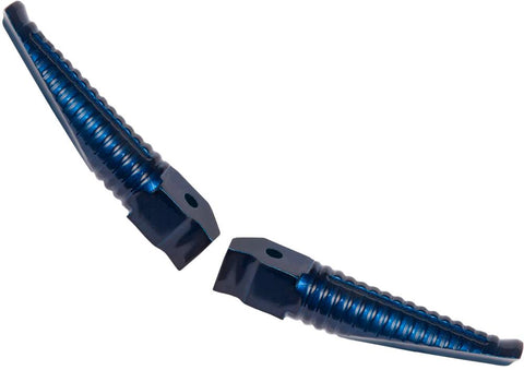 Billet Aluminum Footpegs (blue Anodized)