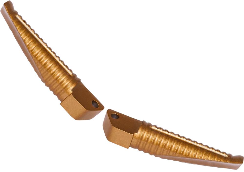 Billet Aluminum Footpegs (gold Anodized)