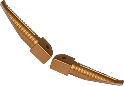 Billet Aluminum Footpegs (gold Anodized)