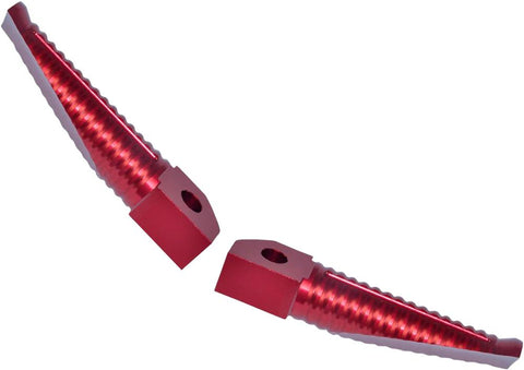 Billet Aluminum Footpegs (red Anodized)