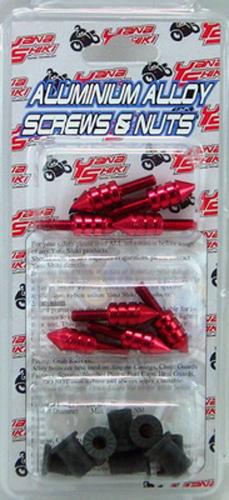 W-s Spiked Bolt Kit Red