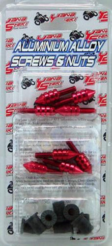 W-s Spiked Bolt Kit Red