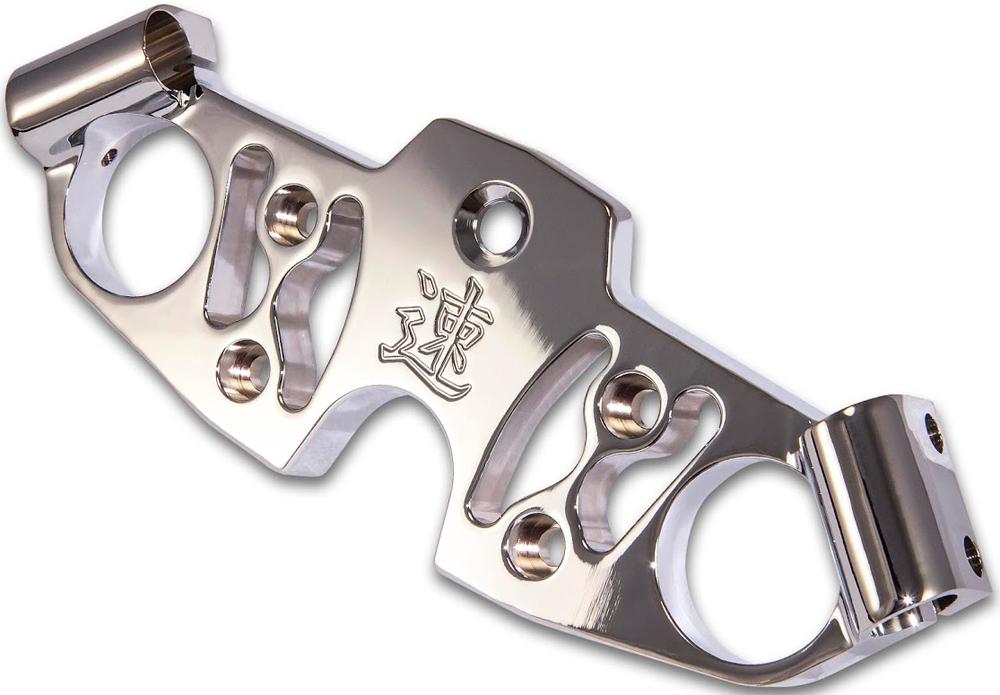 Top Clamp Chrome Skeleton Suz Gsx1300r '99-12
