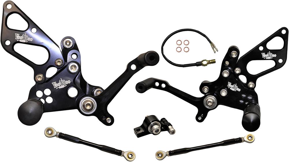 Billet Rear Set Black
