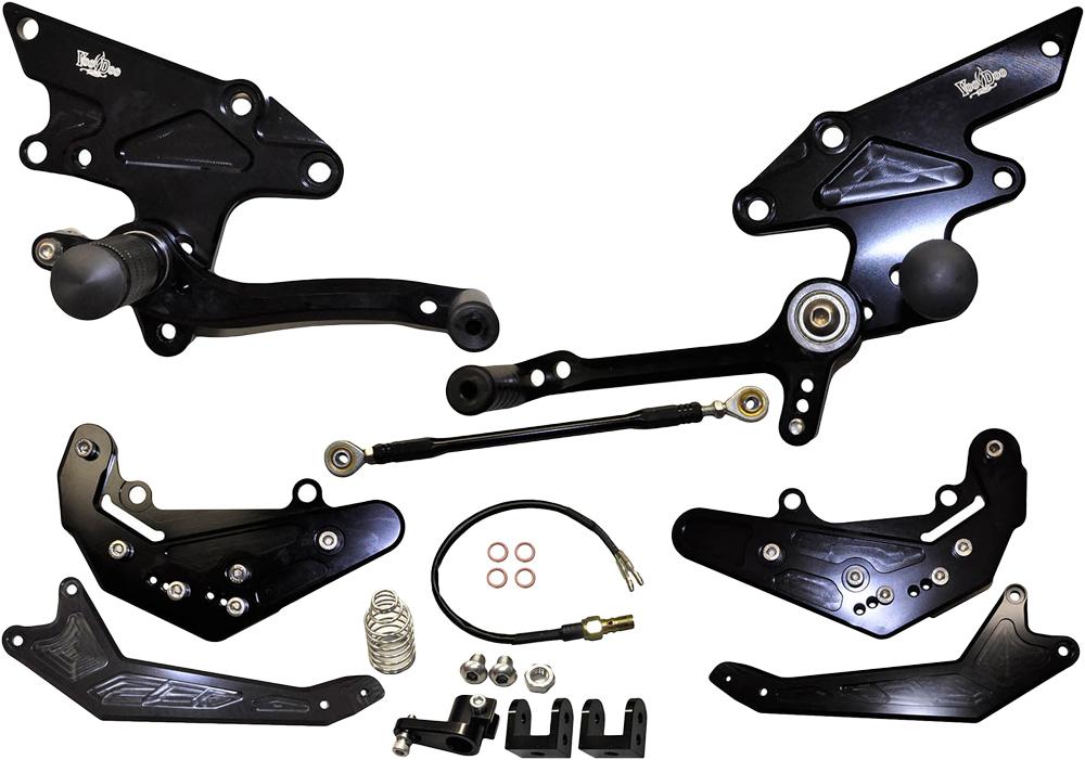 Billet Rear Set Black