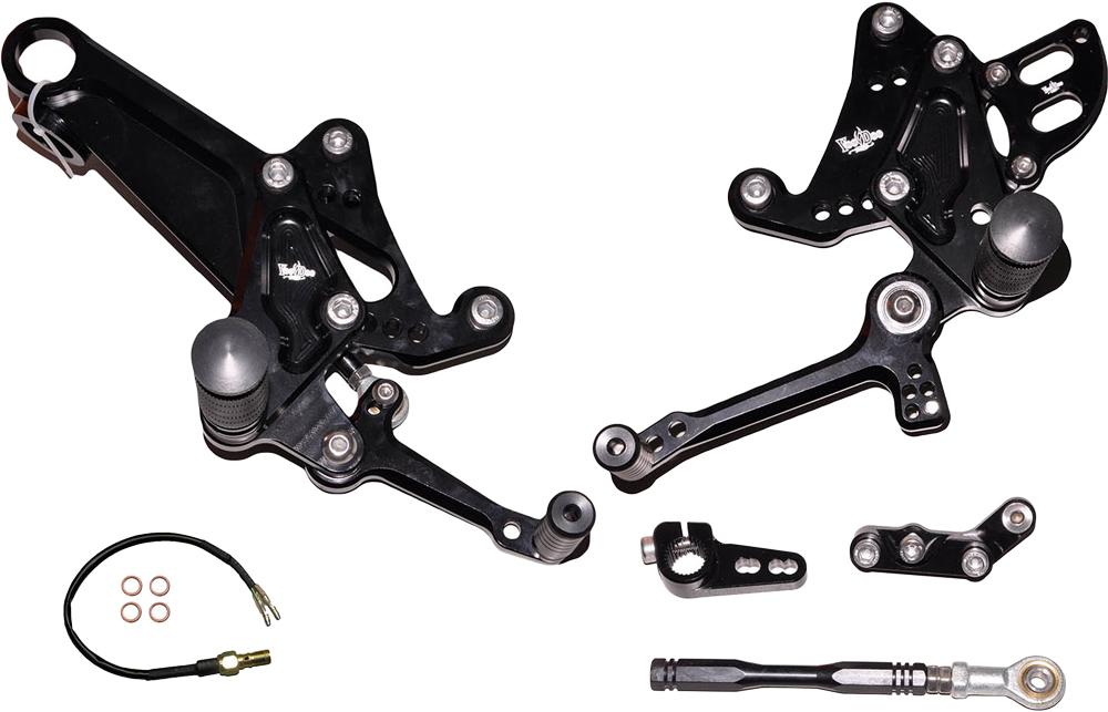 Billet Rear Set Black