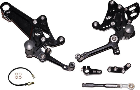 Billet Rear Set Black