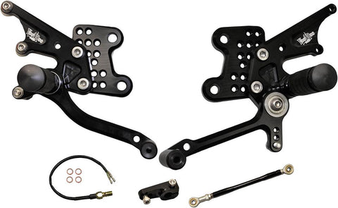 Billet Rear Set Black