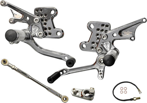 Billet Rear Set Chrome
