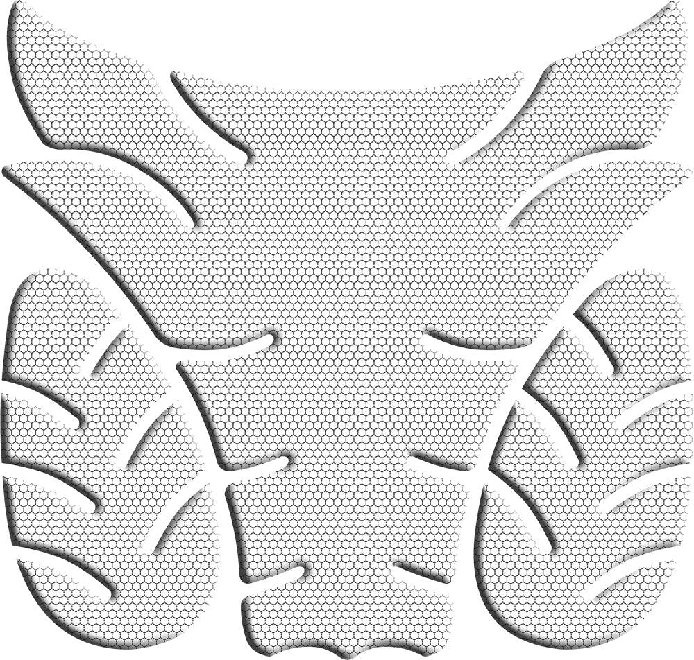 Tank Pad Kit (clear Honeycomb)