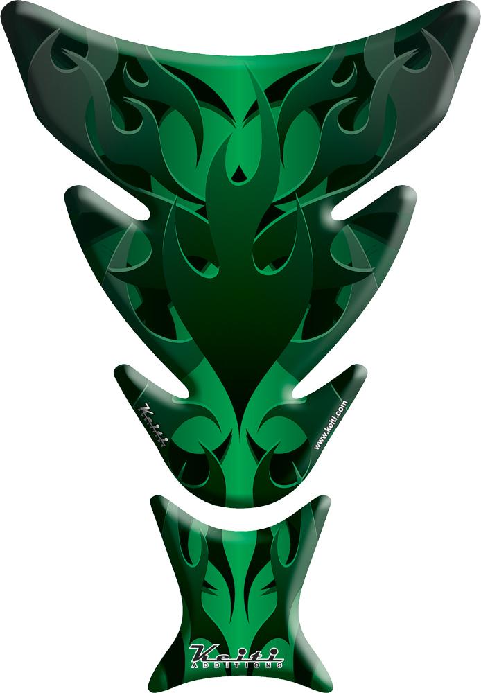Tank Pad (flames Green)