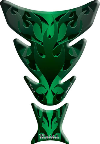 Tank Pad (flames Green)