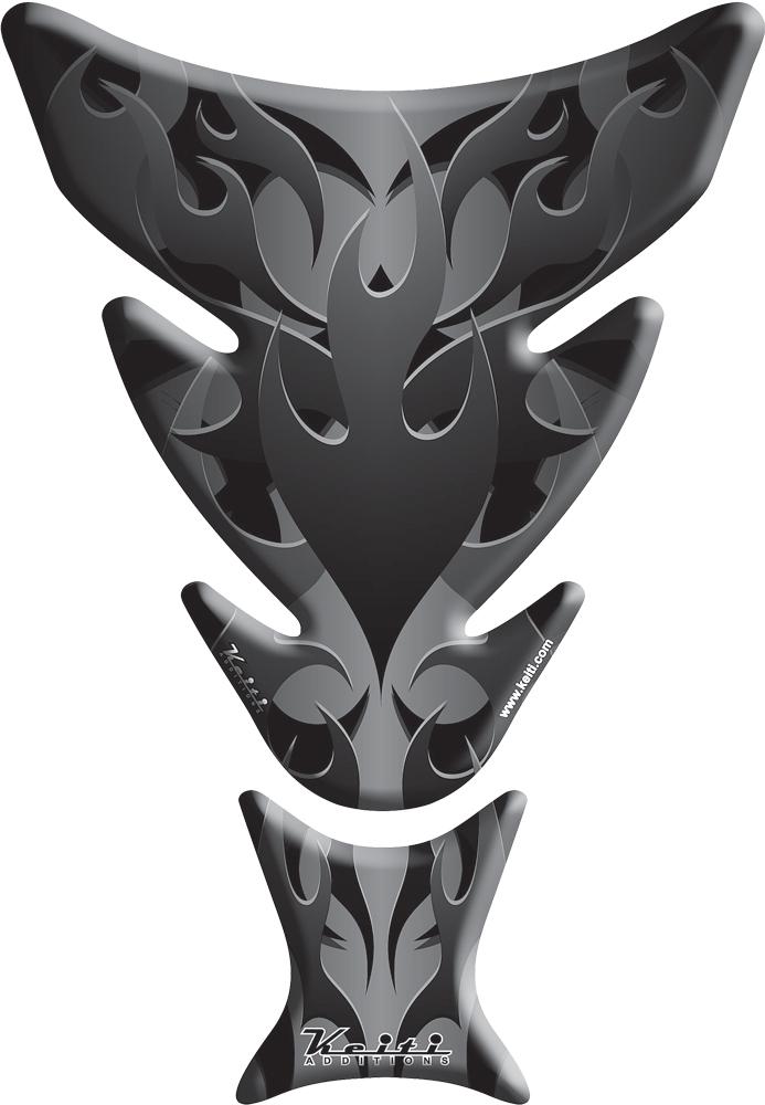 Tank Pad (flames Black)