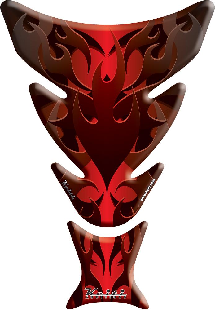 Tank Pad (flames Red)