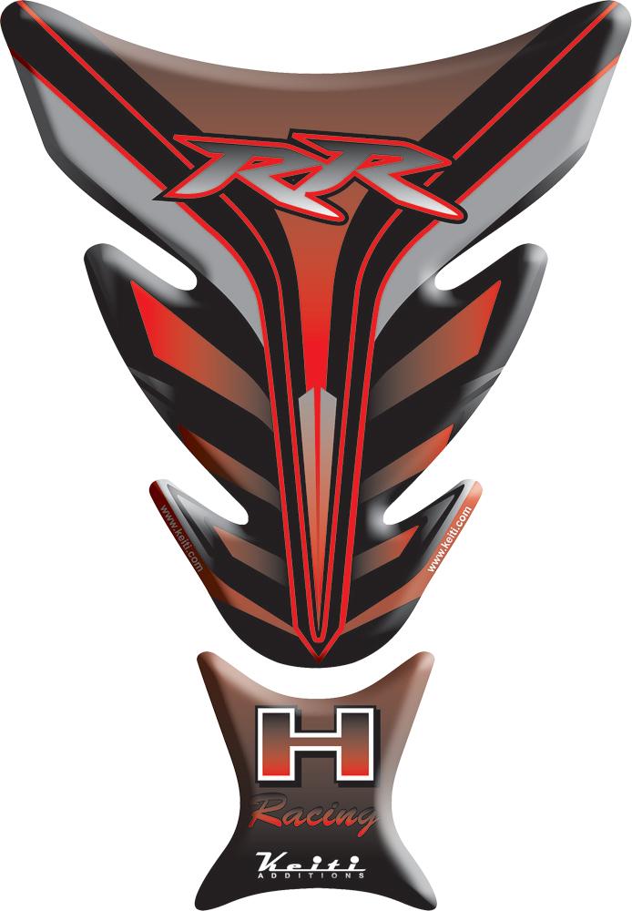 Tank Pad Hon Rr Red