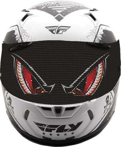 Windscreen Decal Red Eyes