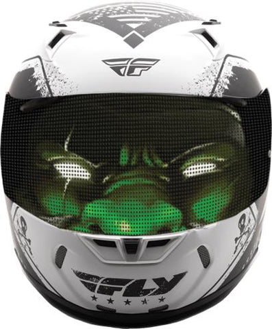Windscreen Decal Green Monster
