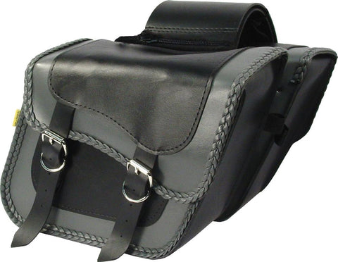 Compact Slant Gray Braided Wil Lie & Max