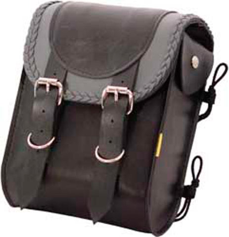 Sissy Bar Bag Gray Braided Wil Lie & Max
