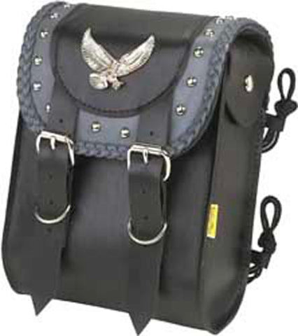 Sissy Bar Bag Gray Studded Wil Lie & Max