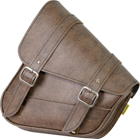 Vintage Brn Swingarm Bag 10.5" X 11.5" X 4.5"