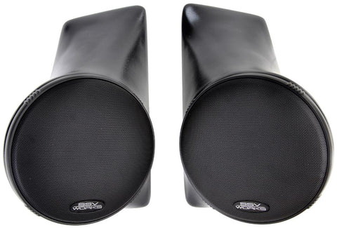Front 6.5" Speaker Pods