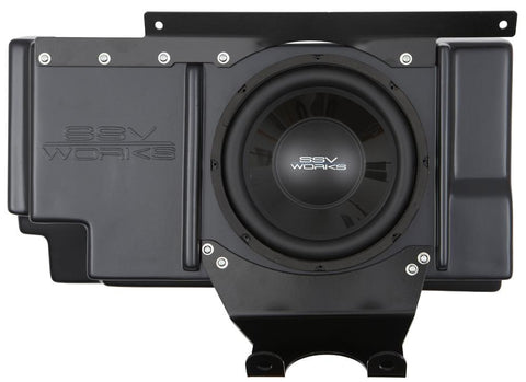 Behind Seat Sub Box W- 600w 10" Woofer