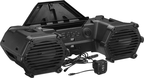 6x9" Rack Mount Bluetooth Storage Compartment W-control