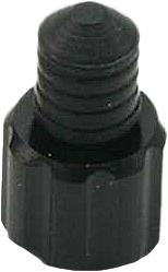 Air Valve Caps Valve Wrench Black 2/Pk