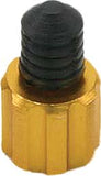 Air Valve Caps Valve Wrench Black 2/Pk