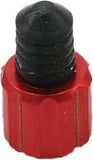 Air Valve Caps Valve Wrench Black 2/Pk