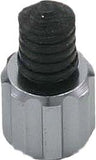 Air Valve Caps Valve Wrench Black 2/Pk