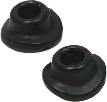 Air Valve Mud Guards Black (pair)