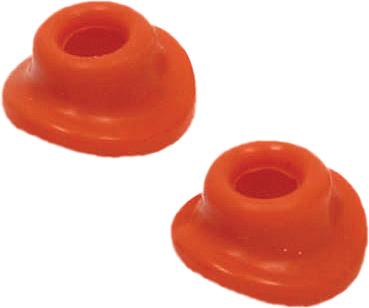 Air Valve Mud Guards Orange (pair)