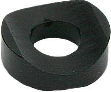 Rim Lock Spacers Black 2-pk
