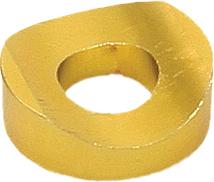 Rim Lock Spacers Gold 2-pk