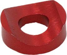 Rim Lock Spacers Red 2-pk