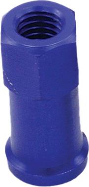 Rim Lock Nuts Blue 2-pk