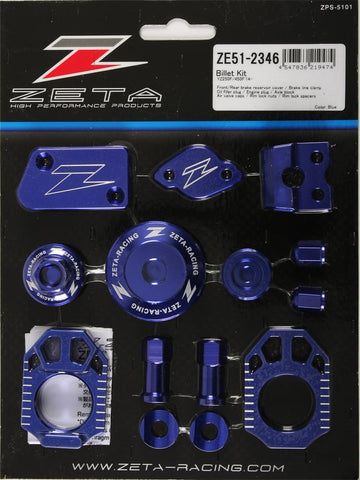 Zeta Billet Kit Yamaha Blue