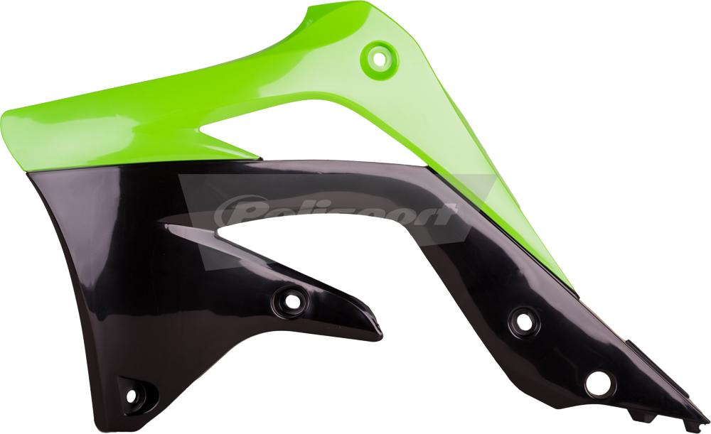 Radiator Scoops (green-black)