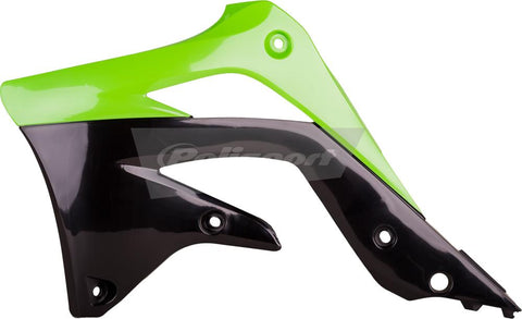Radiator Scoops (green-black)