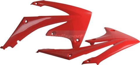 Pr/Radiator Shrouds (Red)