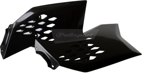 Pr/Radiator Shrouds Blk (Black)