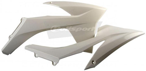 Pr-radiator Shrouds Wht Ktm (white)