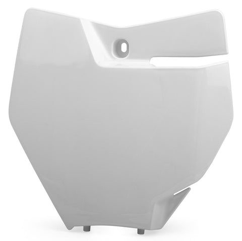 Front Number Plate (white)